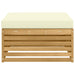 Taburet pentru exterior Lemn Solid de Acacia Alb - WALTI WALTI