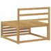 Canapea Medie pentru Exterior Lemn Solid de Acacia Alb - WALTI WALTI