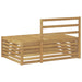 Canapea de exterior cu braț final Alb 115 x 83 x 73 cm - WALTI WALTI