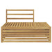 Canapea de exterior cu braț final Alb 115 x 83 x 73 cm - WALTI WALTI