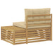 Canapea de exterior Alb 115 x 83 x 73 cm Lemn Solid de Acacia - WALTI WALTI