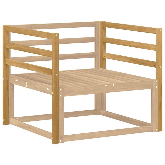 Modul cotiere 2 pcs Alb 79 x 4 x 73 cm Lemn Solid de Acacia WALTI