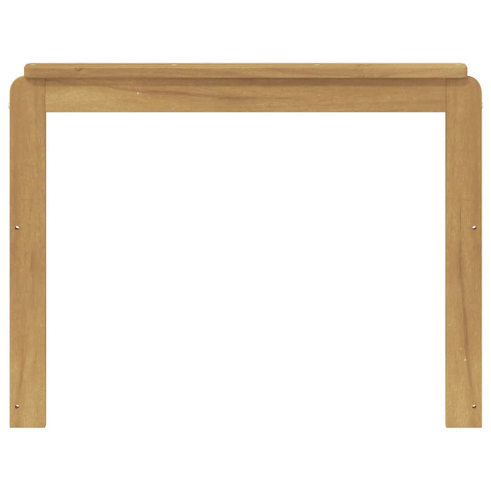 Modul cotiere 2 pcs Alb 79 x 6 x 61 cm Lemn Solid de Acacia WALTI