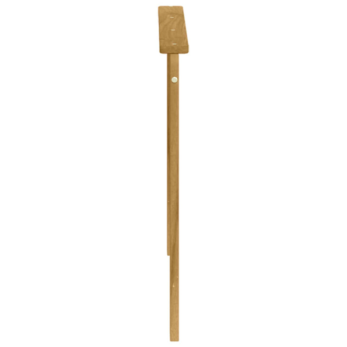Modul cotiere 2 pcs Alb 79 x 6 x 61 cm Lemn Solid de Acacia WALTI