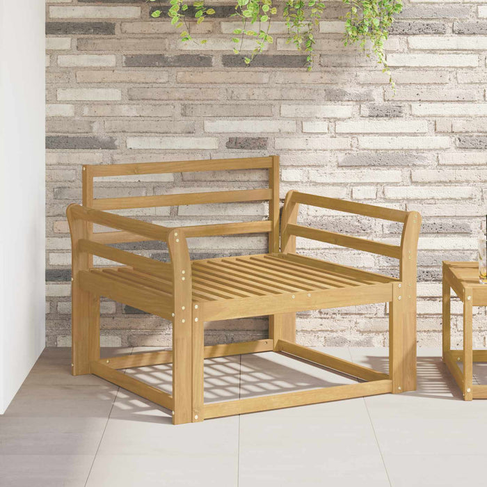 Modul cotiere 2 pcs Alb 78,5 x 8,5 x 60 cm Lemn Solid de Acacia WALTI