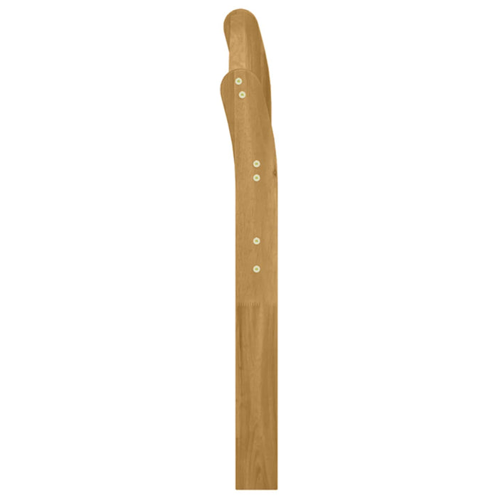 Modul cotiere 2 pcs Alb 78,5 x 8,5 x 60 cm Lemn Solid de Acacia WALTI