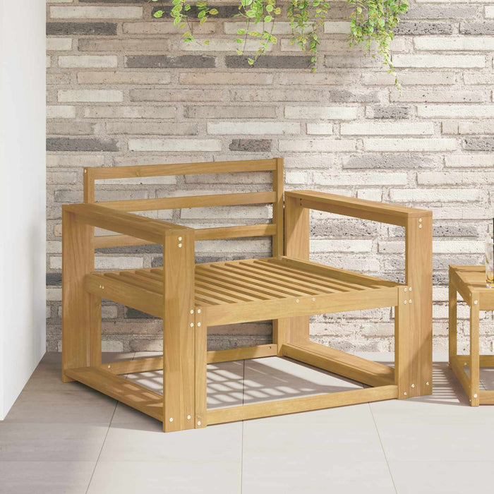 Modul Cotieră 2 pcs Alb 78,5 x 10 x 61 cm Lemn Solid de Acacia WALTI