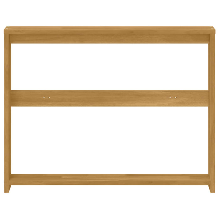 Modul Cotieră 2 pcs Alb 78,5 x 10 x 61 cm Lemn Solid de Acacia WALTI