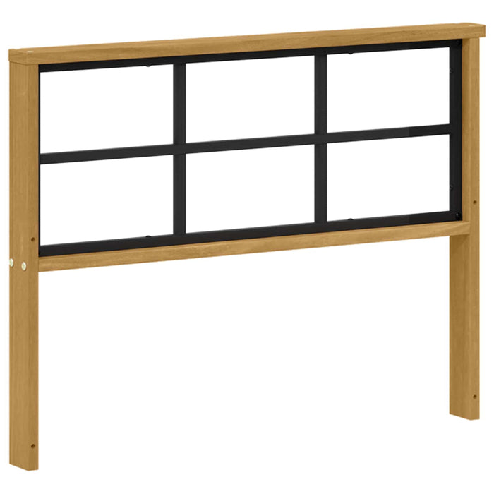Modul cotiere 2 pcs Alb 80 x 6 x 61 cm Lemn Solid de Acacia WALTI