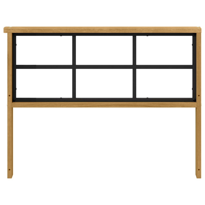 Modul cotiere 2 pcs Alb 80 x 6 x 61 cm Lemn Solid de Acacia WALTI