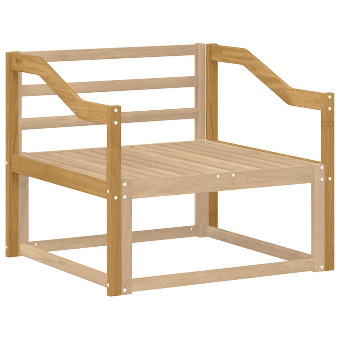 Modul cotiere 2 pcs Alb 79 x 4 x 73 cm Lemn Solid de Acacia WALTI