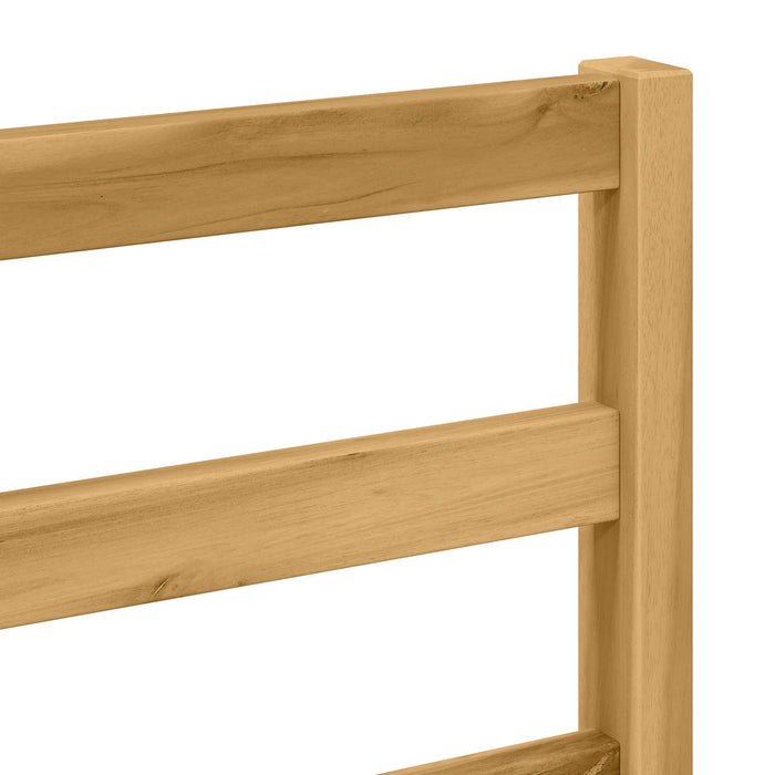 Modul Cotieră 2 pcs Alb 79 x 4 x 73 cm Lemn Solid de Acacia WALTI