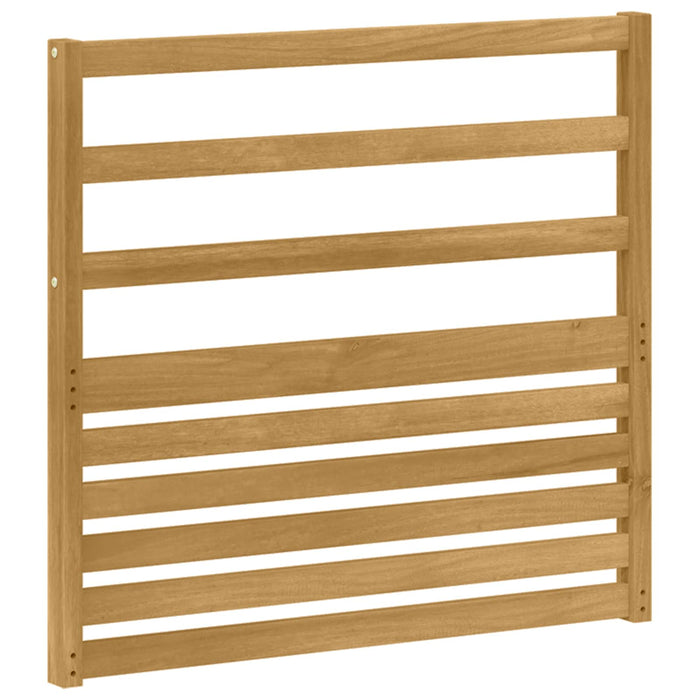 Modul Cotieră 2 pcs Alb 79 x 4 x 73 cm Lemn Solid de Acacia WALTI