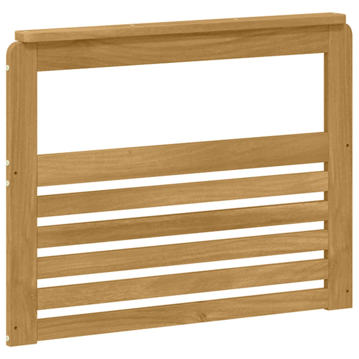 Modul cotiere 2 pcs Alb 79 x 6 x 61 cm Lemn Solid de Acacia WALTI