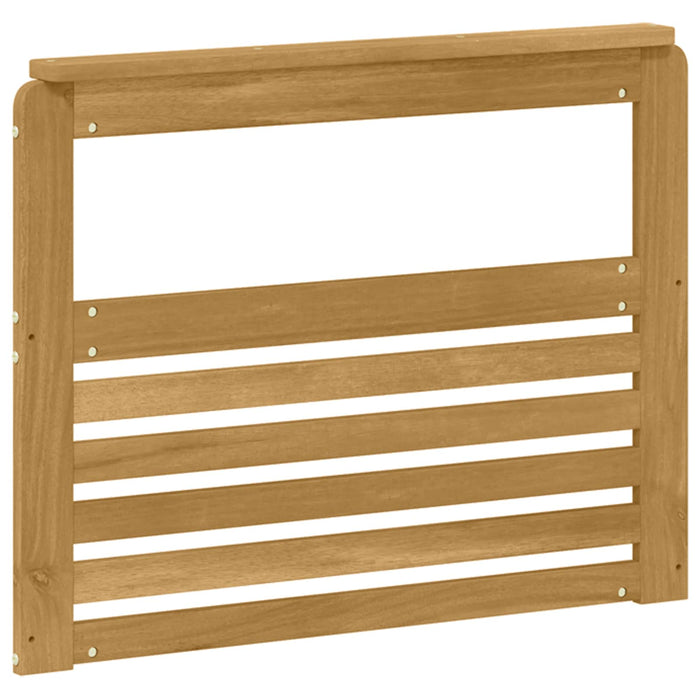 Modul cotiere 2 pcs Alb 79 x 6 x 61 cm Lemn Solid de Acacia WALTI