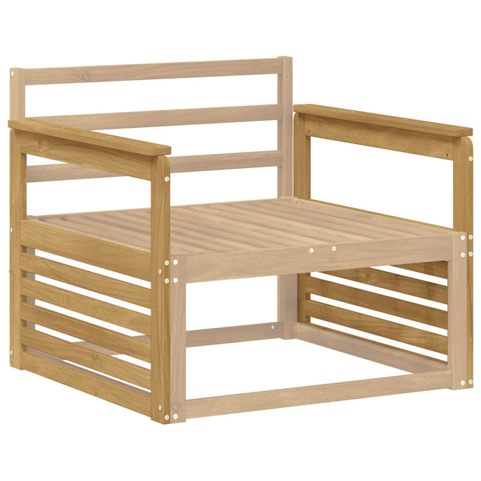 Modul cotiere 2 pcs Alb 79 x 6 x 61 cm Lemn Solid de Acacia WALTI