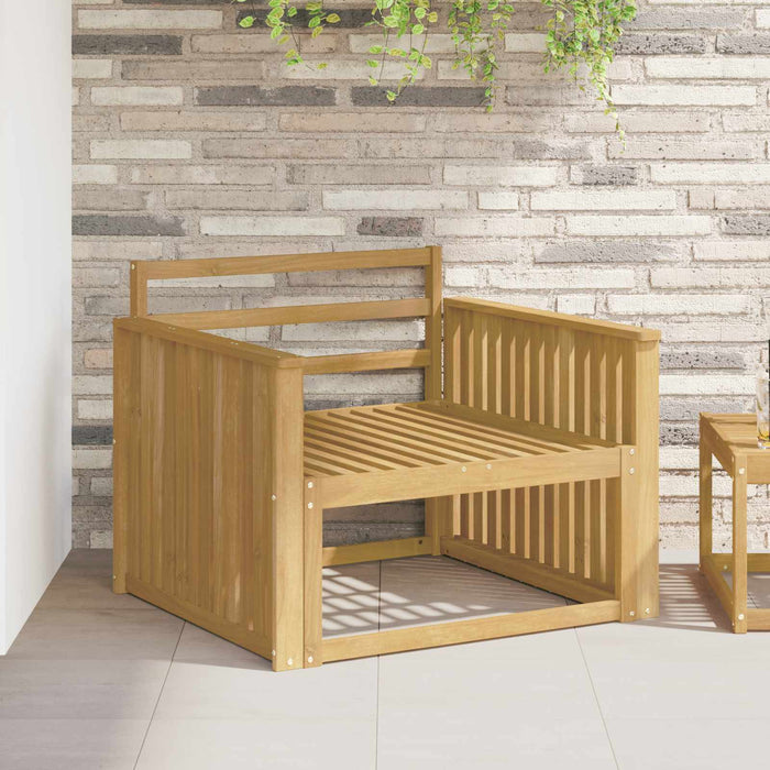 Modul cotiere 2 pcs Alb 80 x 6 x 61 cm Lemn Solid de Acacia WALTI