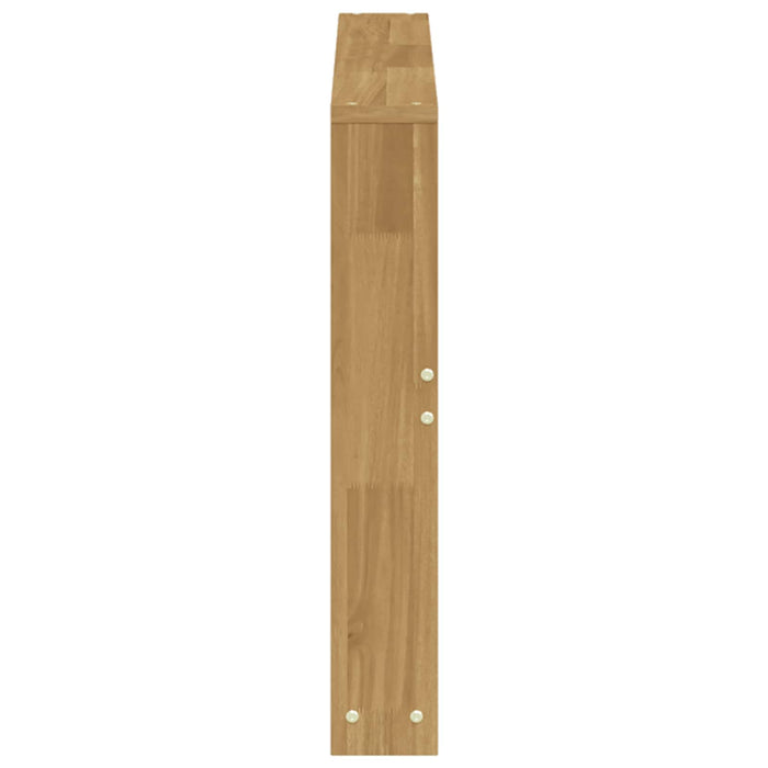 Modul cotiere 2 pcs Alb 78,5 x 10 x 61 cm Lemn Solid de Acacia WALTI