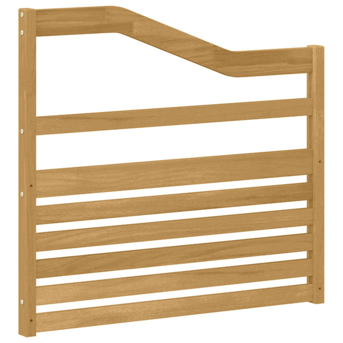 Modul brațe 2 pcs Alb 79 x 4 x 73 cm Lemn Solid de Acacia WALTI