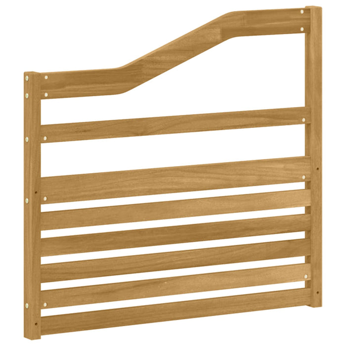 Modul brațe 2 pcs Alb 79 x 4 x 73 cm Lemn Solid de Acacia WALTI