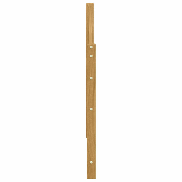 Modul brațe 2 pcs Alb 79 x 4 x 73 cm Lemn Solid de Acacia WALTI