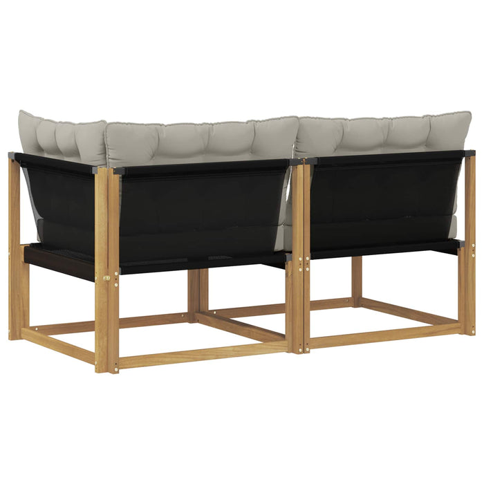 Unități de canapea sectională cu pernă Alb 162,5 x 83 x 73 cm - WALTI WALTI