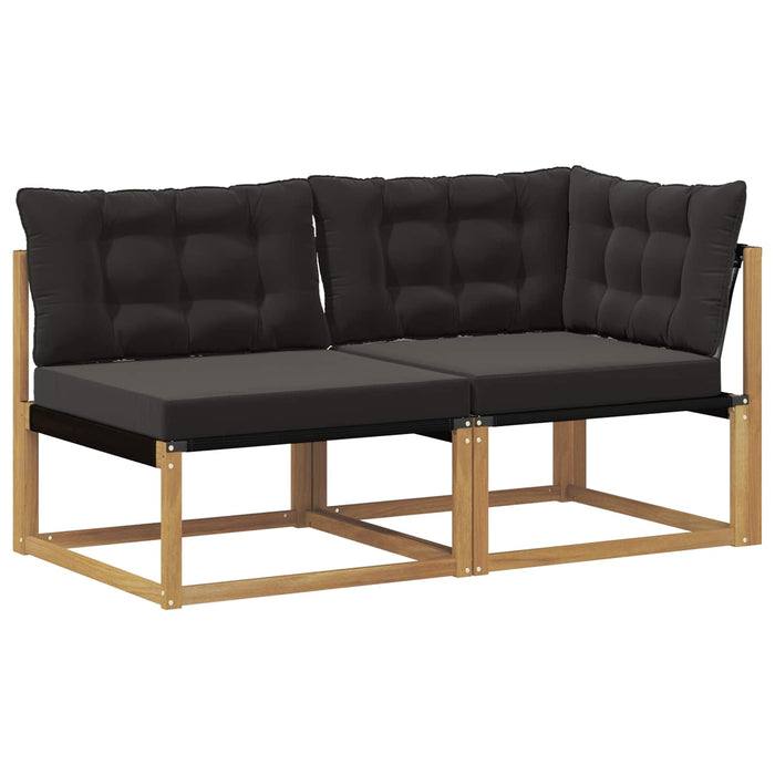 Unități de canapea sectională cu pernă Alb 162,5 x 83 x 73 cm - WALTI WALTI