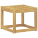 Bancă de exterior Alb 43 x 43 x 37 cm Lemn Solid de Acacia - WALTI WALTI