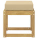 Bancă de exterior Alb 43 x 43 x 45 cm Lemn Solid de Acacia - WALTI WALTI
