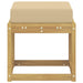 Bancă de exterior Alb 43 x 43 x 45 cm Lemn Solid de Acacia - WALTI WALTI