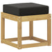 Bancă de exterior Alb 43 x 43 x 45 cm Lemn Solid de Acacia - WALTI WALTI