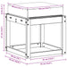Bancă de exterior Alb 43 x 43 x 45 cm Lemn Solid de Acacia - WALTI WALTI