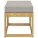 Bancă de exterior Alb 80 x 43 x 45 cm Lemn Solid de Acacia - WALTI WALTI