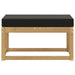 Bancă de exterior Alb 80 x 43 x 45 cm Lemn Solid de Acacia - WALTI WALTI