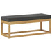 Bancă de exterior Alb 115 x 43 x 45 cm Lemn Solid de Acacia - WALTI WALTI