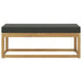 Bancă de exterior Alb 115 x 43 x 45 cm Lemn Solid de Acacia - WALTI WALTI