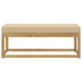 Bancă de exterior Alb 115 x 43 x 45 cm Lemn Solid de Acacia - WALTI WALTI