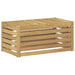 Bancă de exterior Alb 79 x 43 x 37 cm Lemn Solid de Acacia - WALTI WALTI