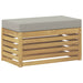 Bancă de exterior Alb 80 x 43 x 45 cm Lemn Solid de Acacia - WALTI WALTI