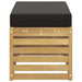 Bancă de exterior Alb 80 x 43 x 45 cm Lemn Solid de Acacia - WALTI WALTI
