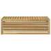 Bancă de exterior Alb 115 x 43 x 37 cm Lemn Solid de Acacia - WALTI WALTI