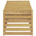 Bancă de exterior Alb 115 x 43 x 37 cm Lemn Solid de Acacia - WALTI WALTI