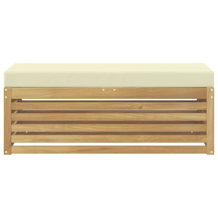 Set de canapele de exterior Alb și crem 115 x 43 x 45 cm - WALTI WALTI