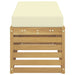 Set de canapele de exterior Alb și crem 115 x 43 x 45 cm - WALTI WALTI