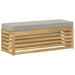 Bancă de exterior Alb 115 x 43 x 45 cm Lemn Solid de Acacia - WALTI WALTI