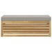 Bancă de exterior Alb 115 x 43 x 45 cm Lemn Solid de Acacia - WALTI WALTI