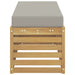 Bancă de exterior Alb 115 x 43 x 45 cm Lemn Solid de Acacia - WALTI WALTI