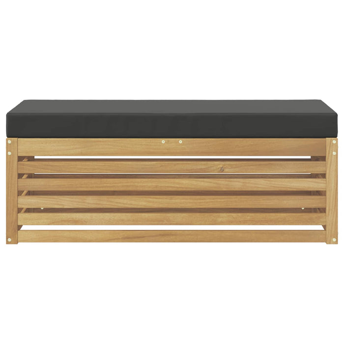 Set de canapele de exterior Alb și antracit 115 x 43 x 45 cm - WALTI WALTI