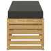 Set de canapele de exterior Alb și antracit 115 x 43 x 45 cm - WALTI WALTI