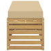 Bancă de exterior Alb 115 x 43 x 45 cm Lemn Solid de Acacia - WALTI WALTI